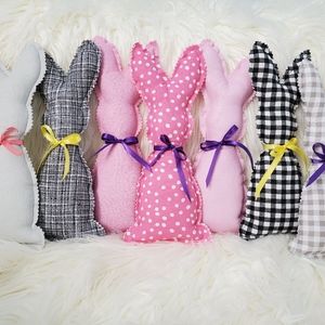 Fabric Easter bunnies